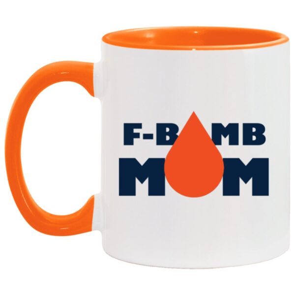 F-Bomb Mom - Oil Drop Mugs - Image 3