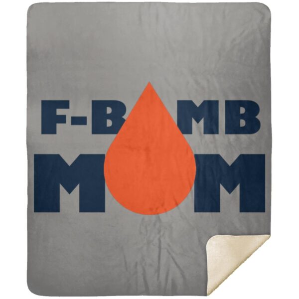 F-Bomb Mom - Oil Drop Blankets - Image 7