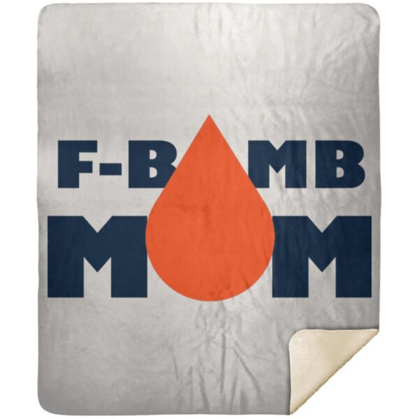 F-Bomb Mom - Oil Drop Blankets - Image 8