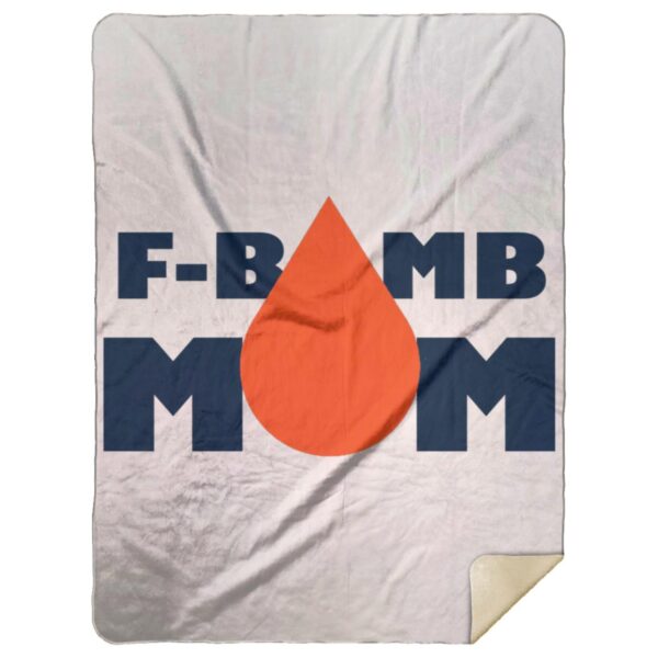 F-Bomb Mom - Oil Drop Blankets - Image 9