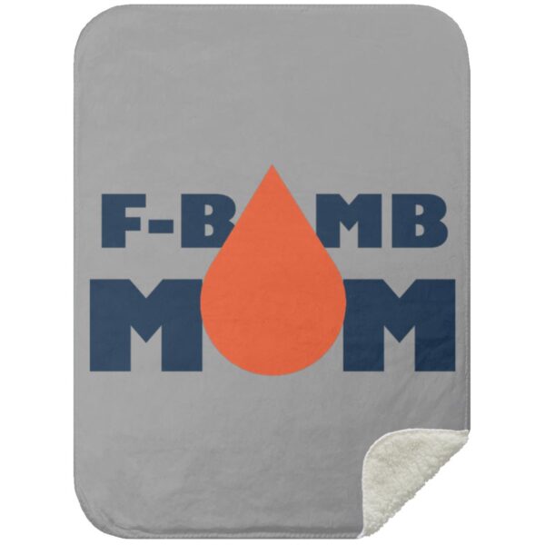 F-Bomb Mom - Oil Drop Blankets - Image 11