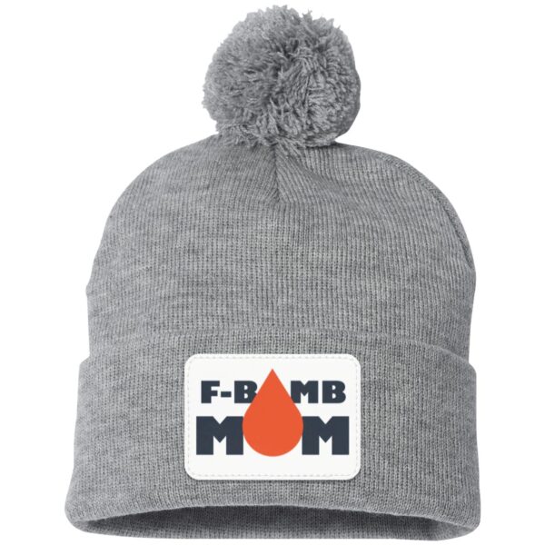 F-Bomb Mom Oil Drop - Pom Pom Toques - Image 5