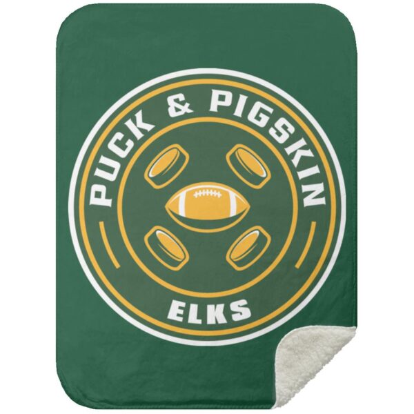 Puck & Pigskin Logo - Elks Blankets - Image 16