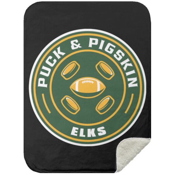 Puck & Pigskin Logo - Elks Blankets - Image 18