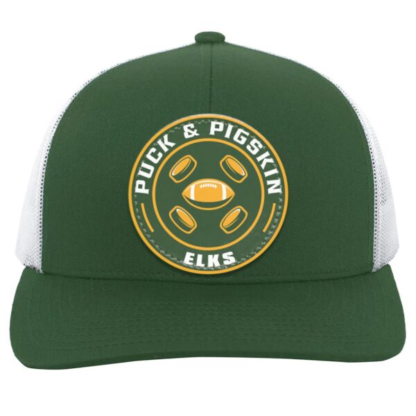 Puck & Pigskin Logo - Elks Hats