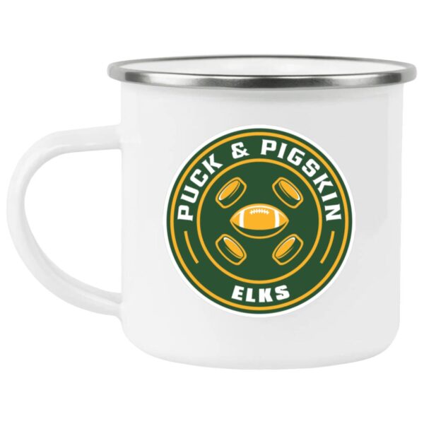 Puck & Pigskin Logo - Elks Mugs - Image 5