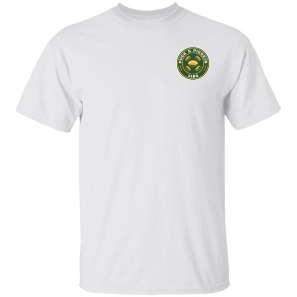 Puck & Pigskin Logo - Elks Basic T-Shirt