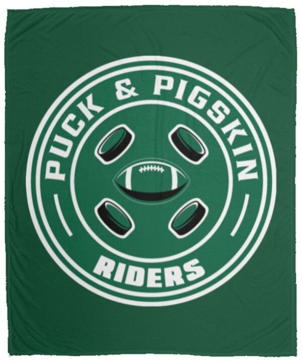 Puck & Pigskin Logo - Riders Blankets - Image 3