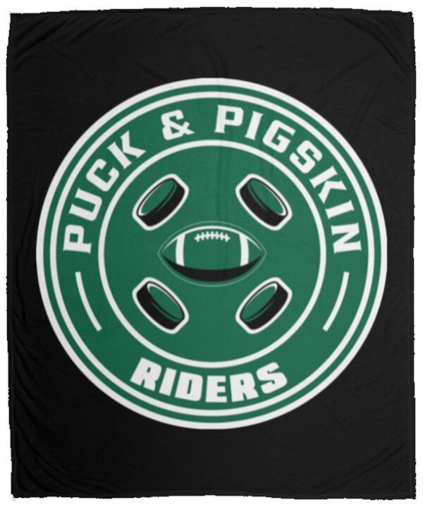 Puck & Pigskin Logo - Riders Blankets - Image 4