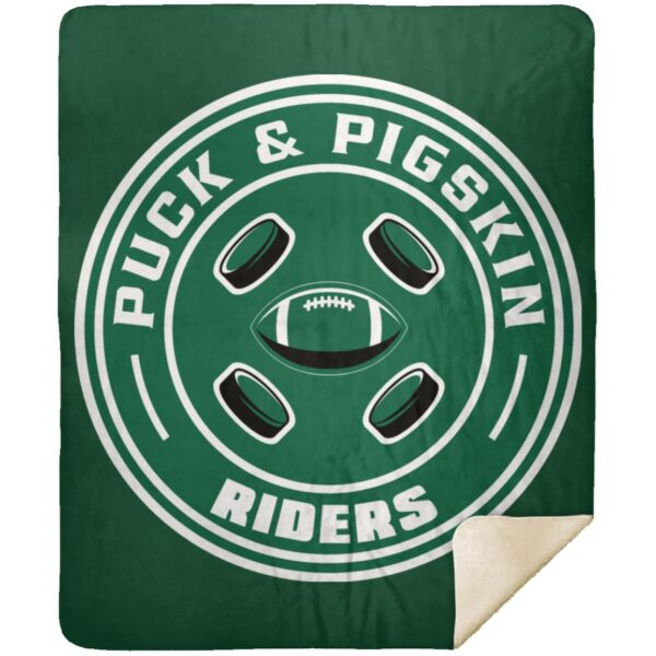 Puck & Pigskin Logo - Riders Blankets - Image 8