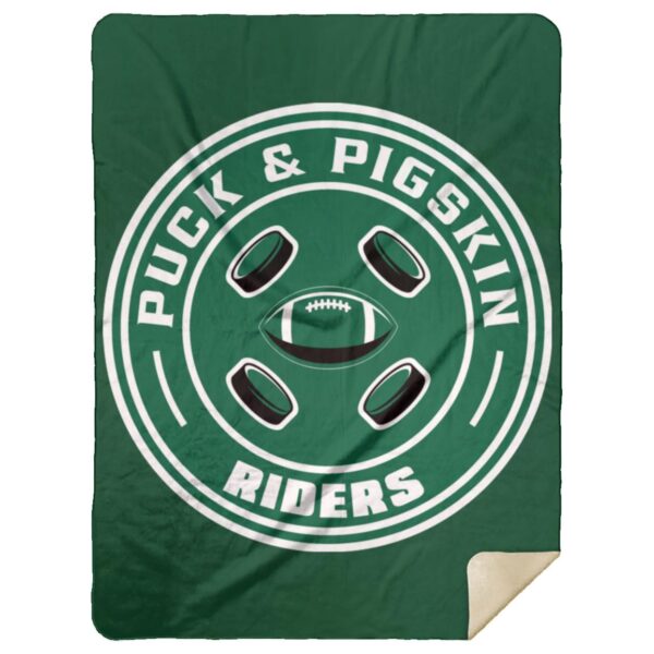 Puck & Pigskin Logo - Riders Blankets - Image 9