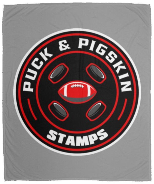 Puck & Pigskin Logo - Stamps Blankets - Image 4