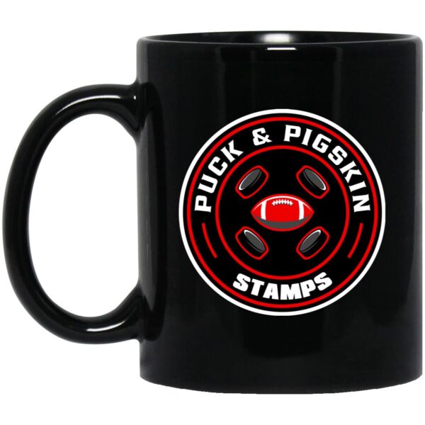 Puck & Pigskin Logo - Stamps Mugs - Image 3