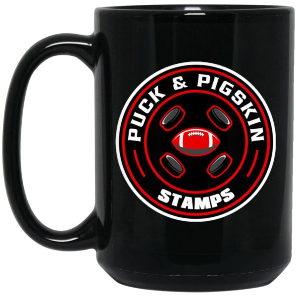 Puck & Pigskin Logo - Stamps Mugs - Image 4