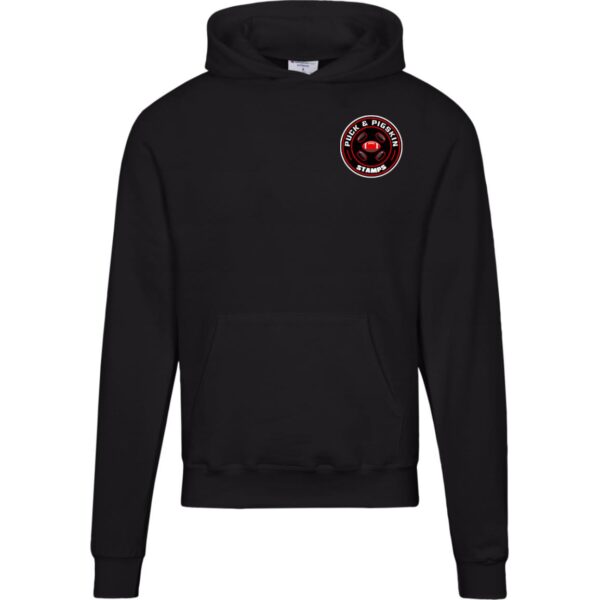 Puck & Pigskin Logo - Stamps Hoodies - Image 8