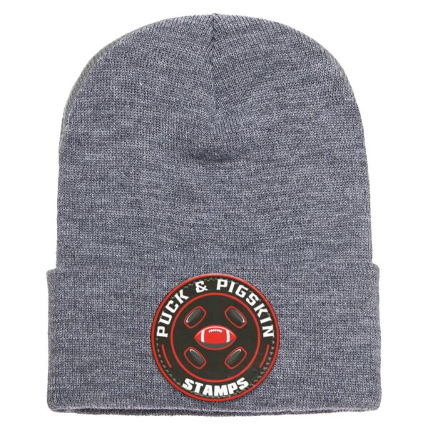 Puck & Pigskin Logo - Stamps Beanie - Image 3