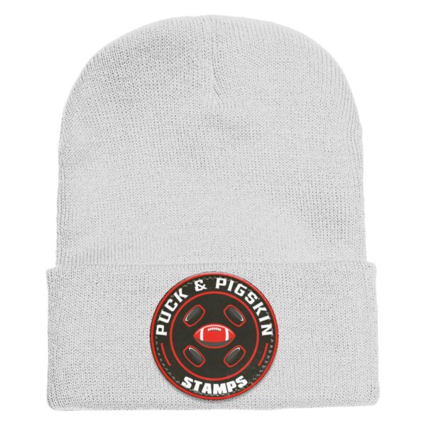 Puck & Pigskin Logo - Stamps Beanie - Image 5