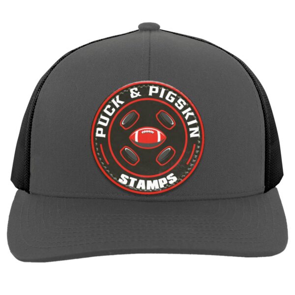 Puck & Pigskin Logo - Stamps Snapback Trucker Hat - Image 2