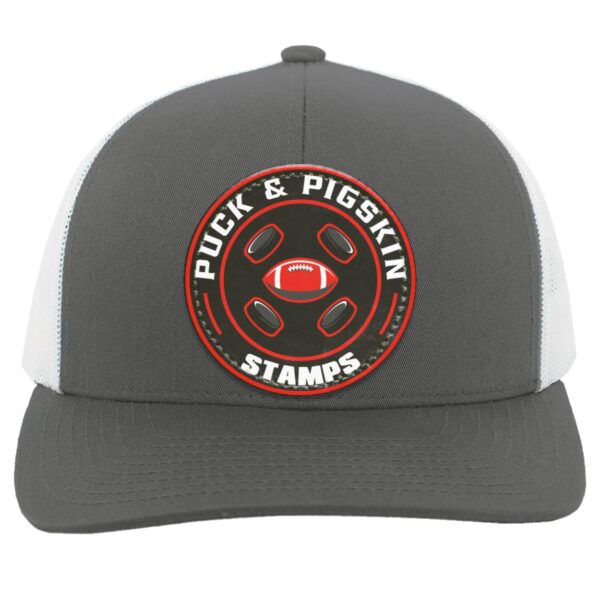 Puck & Pigskin Logo - Stamps Snapback Trucker Hat - Image 6