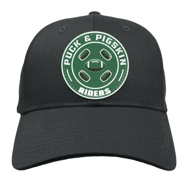 Puck & Pigskin Logo - Riders Structured Twill Hat