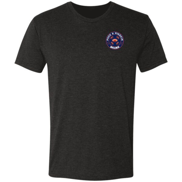 Puck & Pigskin Logo - Oilers Ultra-Soft T-Shirt - Image 2