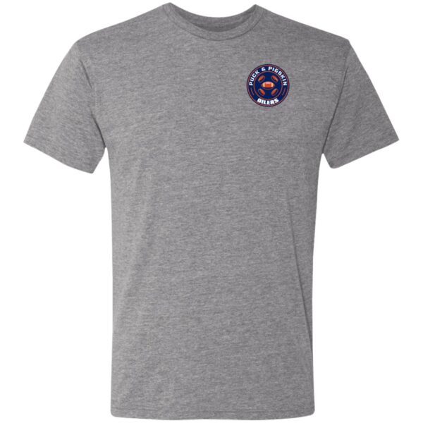 Puck & Pigskin Logo - Oilers Ultra-Soft T-Shirt