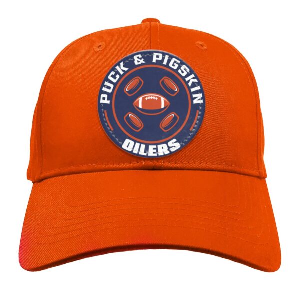 Puck & Pigskin Logo - Oilers Hats - Image 11