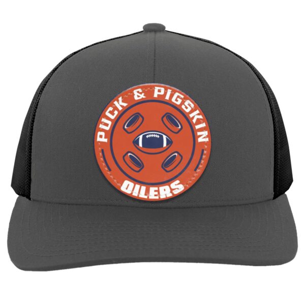 Puck & Pigskin Logo - Oilers Hats - Image 9