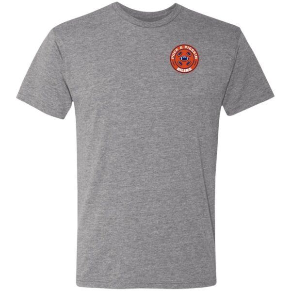 Puck & Pigskin Logo - Oilers Ultra-Soft T-Shirt