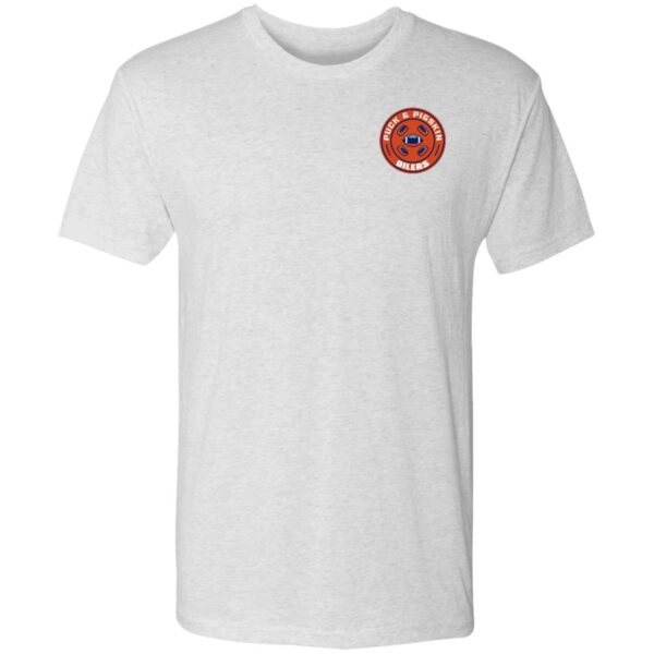 Puck & Pigskin Logo - Oilers Ultra-Soft T-Shirt - Image 5