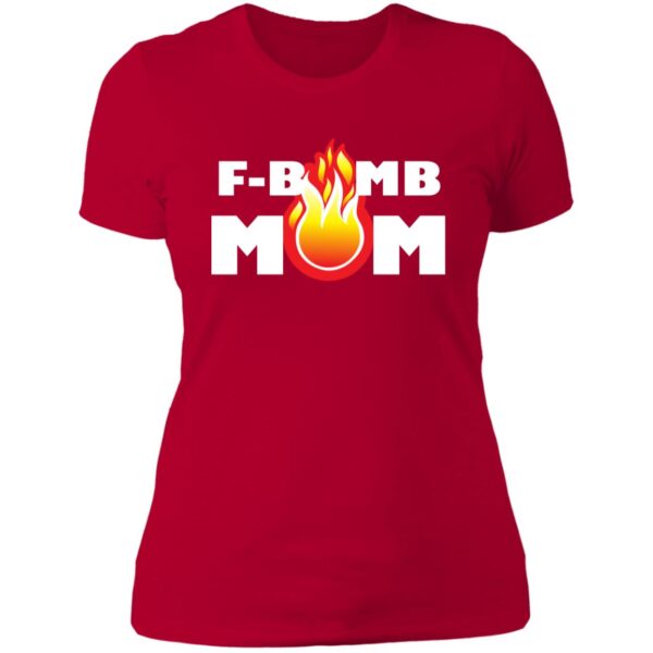 F-Bomb Mom Flames Tees - Image 3