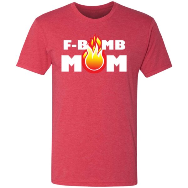 F-Bomb Mom Flames Tees - Image 3