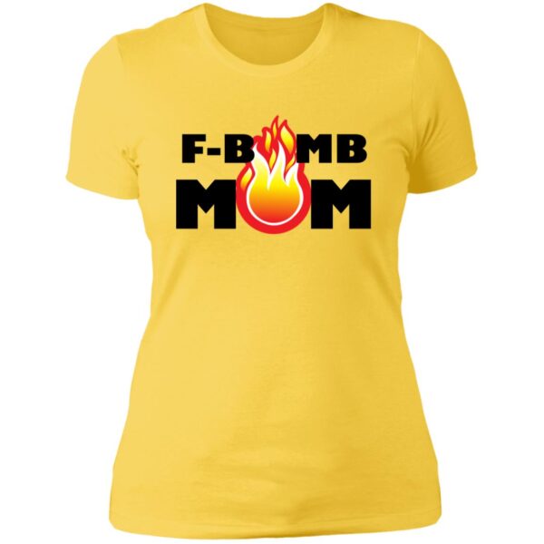 F-Bomb Mom Flames Tees - Image 3