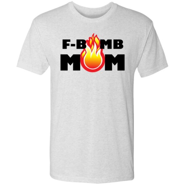 F-Bomb Mom Flames Tees - Image 2