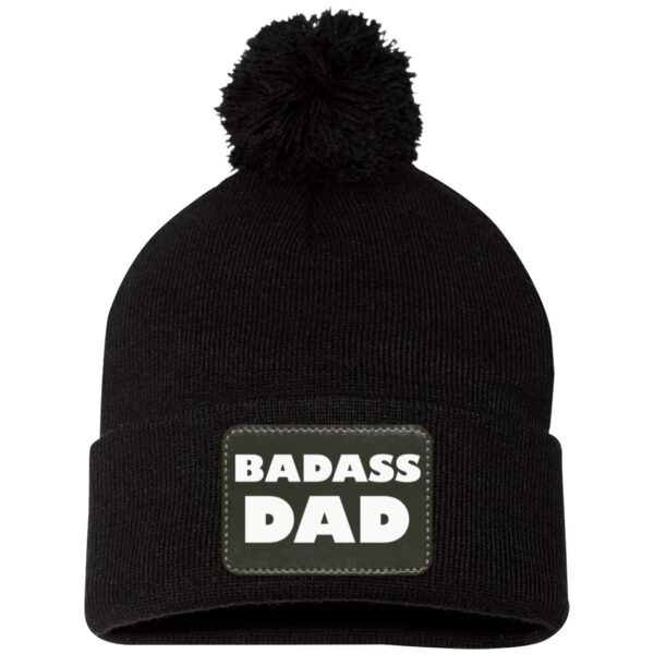 Badass Dad Pom Pom Toque