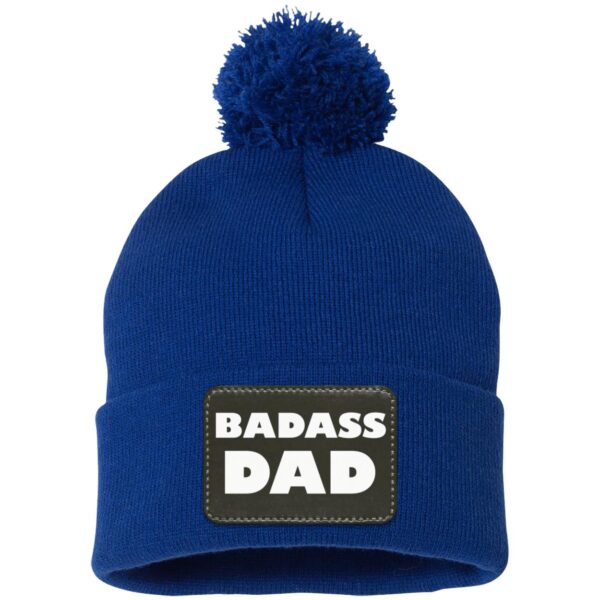 Badass Dad Pom Pom Toque - Image 5