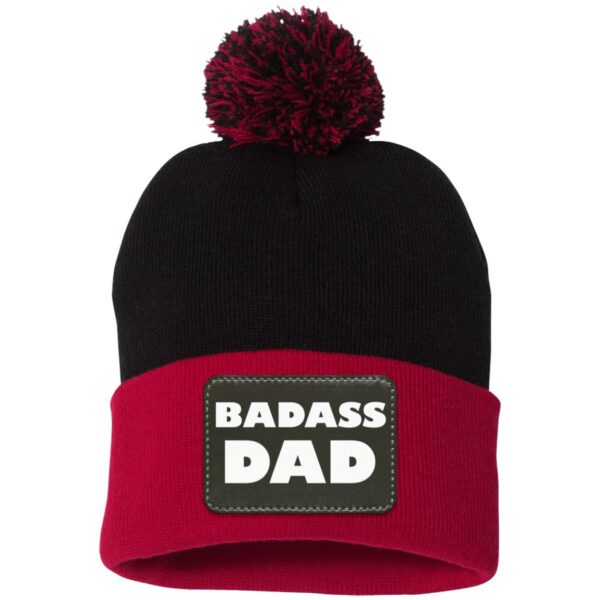 Badass Dad Pom Pom Toque - Image 2