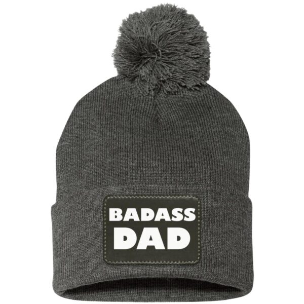 Badass Dad Pom Pom Toque - Image 9