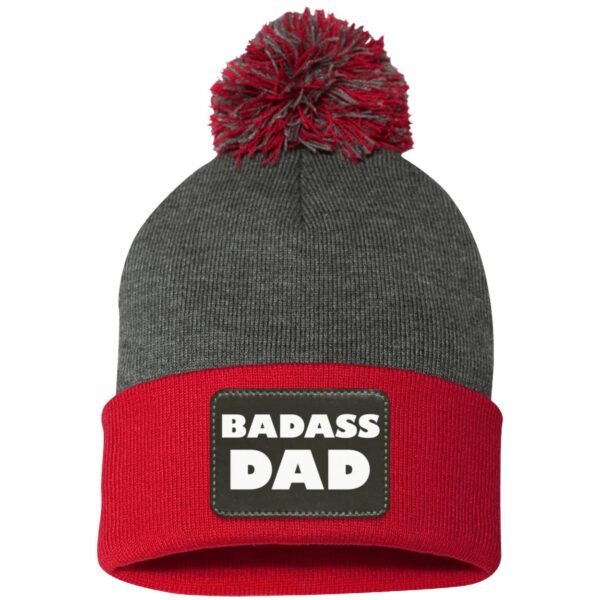 Badass Dad Pom Pom Toque - Image 11