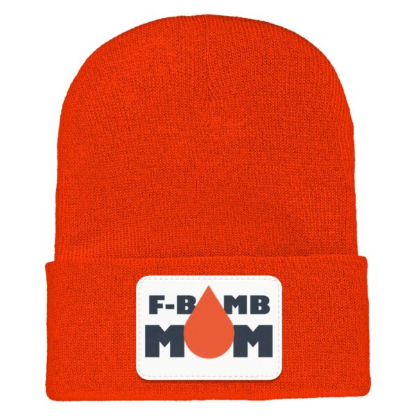 F-Bomb Mom Oil Drop Beanie - Image 2