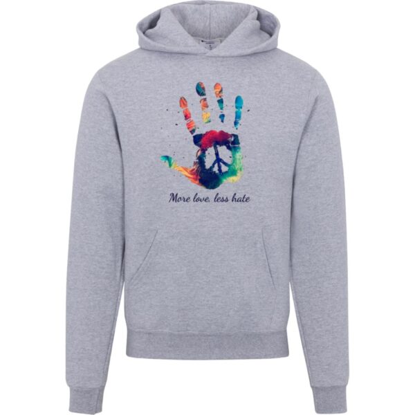 More Love Less Hate Hoodies - Image 4