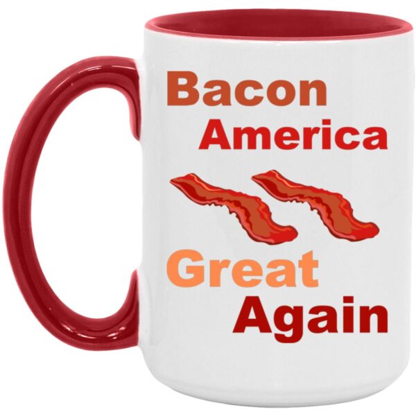 Bacon America Great Again Mugs - Image 8